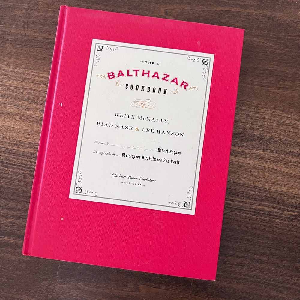 Balthazar Cookbook - Red Cover